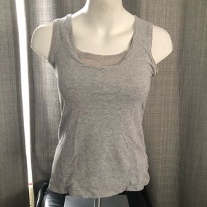 EUC Danskin Now Active Tank w/ Shelf Bra